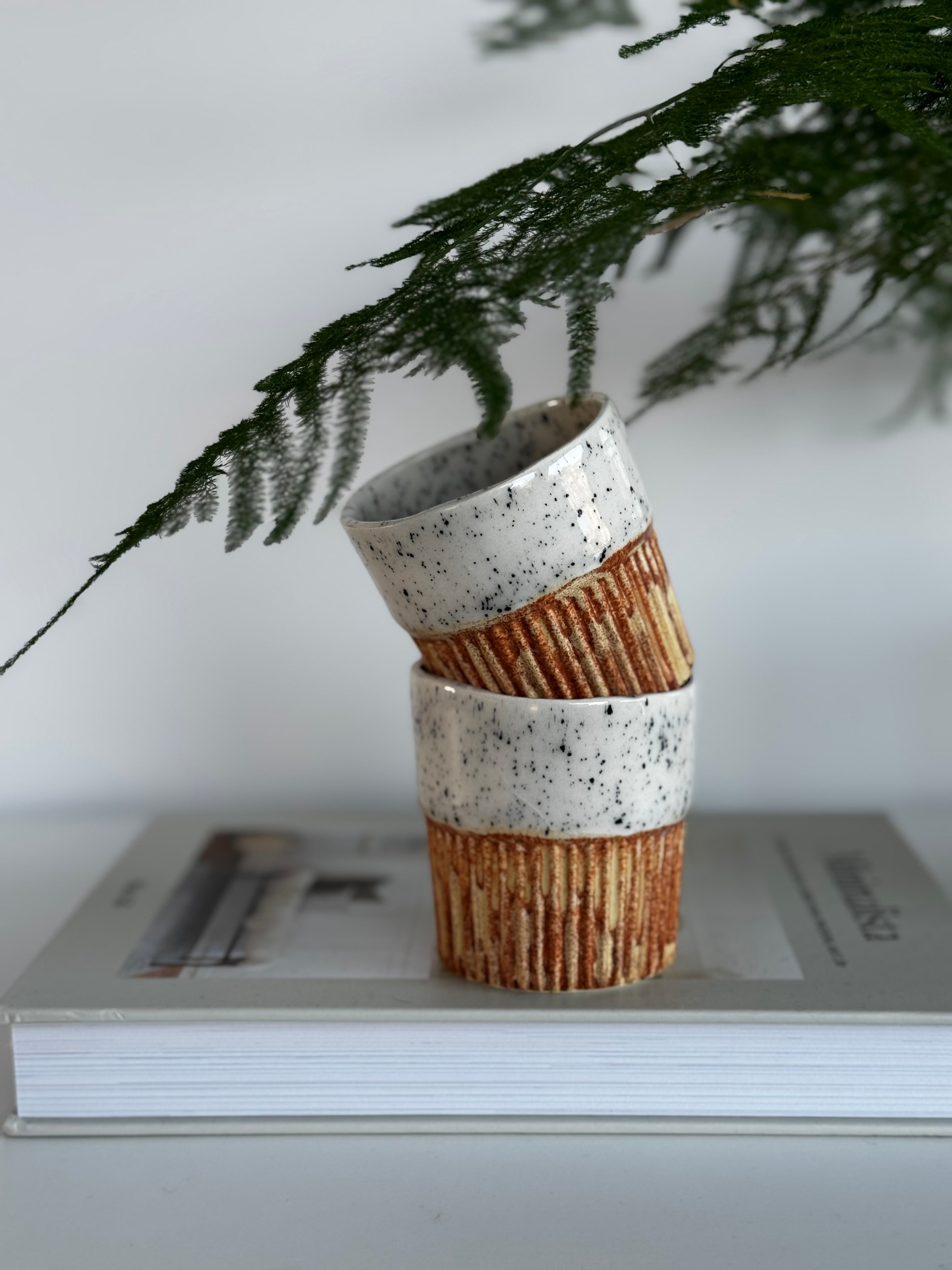 Puodelis "Keksiukas" rudas