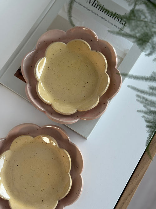 Keraminė "Geltona gėlytė"