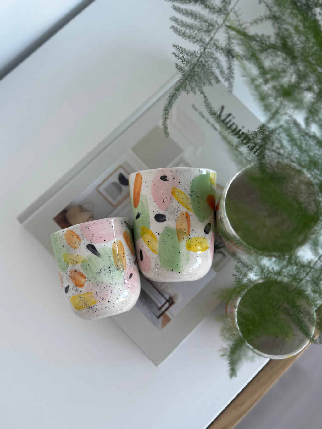 Didesnis puodelis "Žydėjimas", 220ml