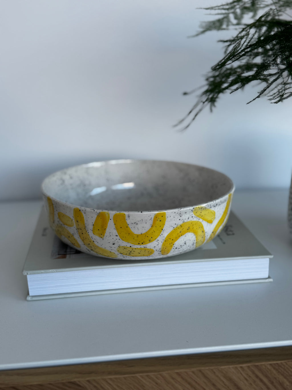 Keraminis dubuo - lėkštė "Grafika"