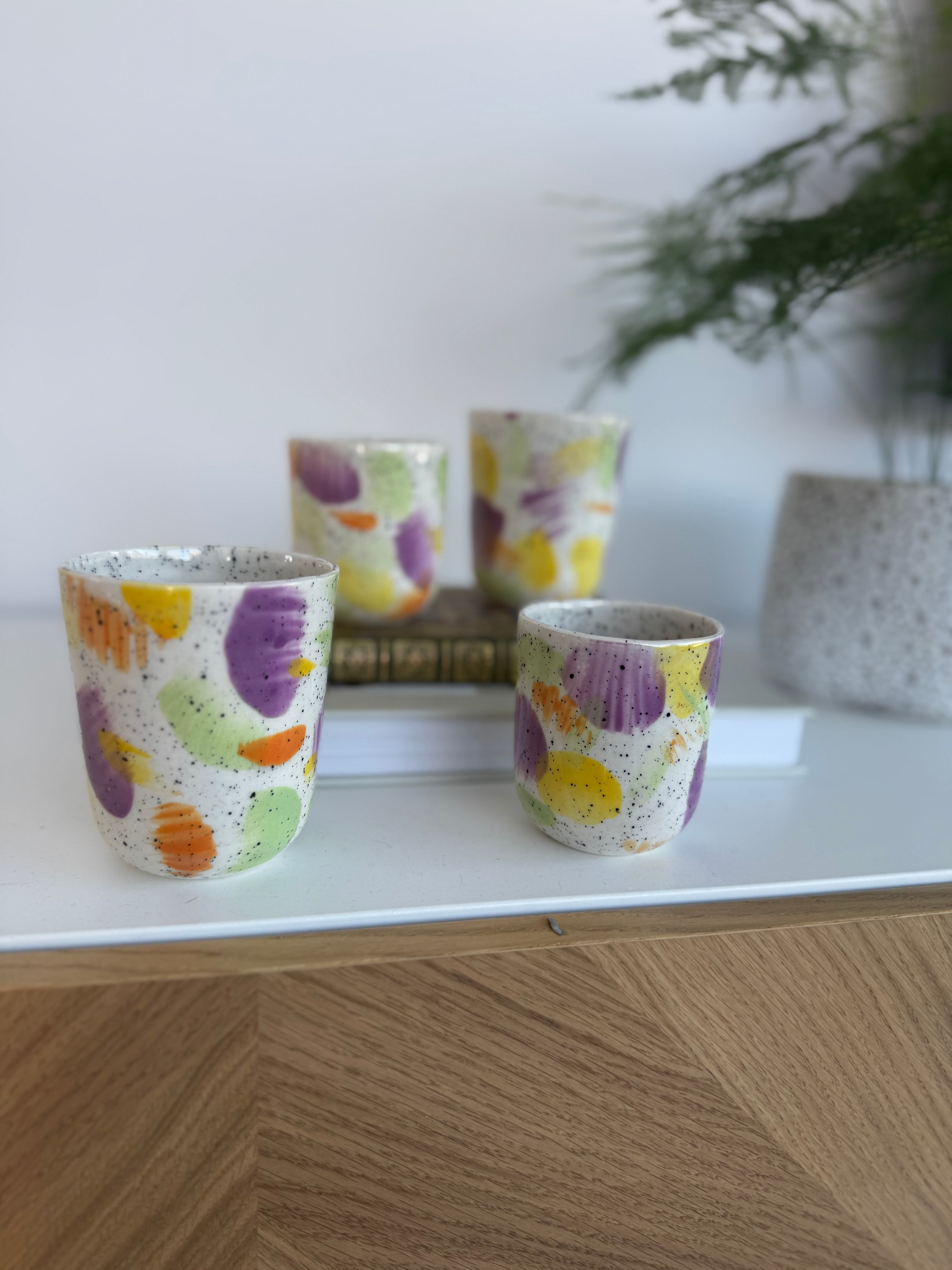 Keraminis puodelis kavai 220 ml "Vasara"