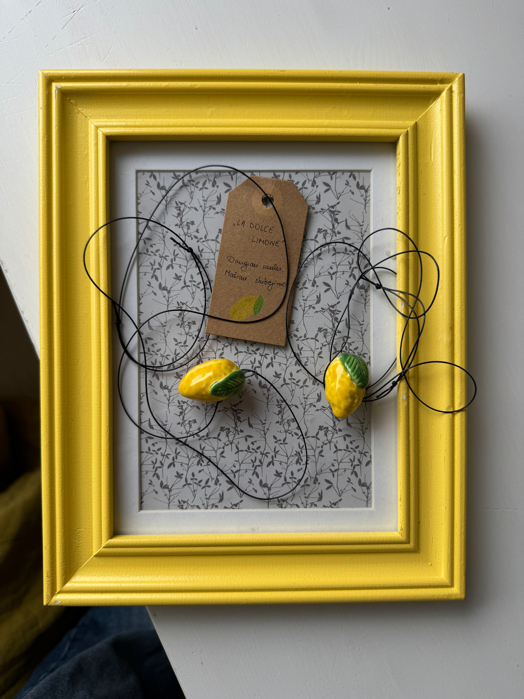 Kaklo papuošalas „Limone“